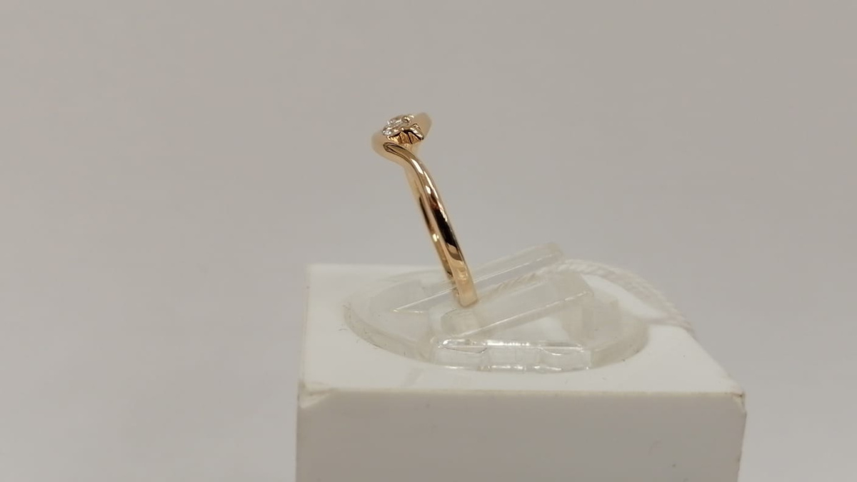 КОЛКМИ585 КОЛЬЦО С КАМНЯМИ (Au 585)