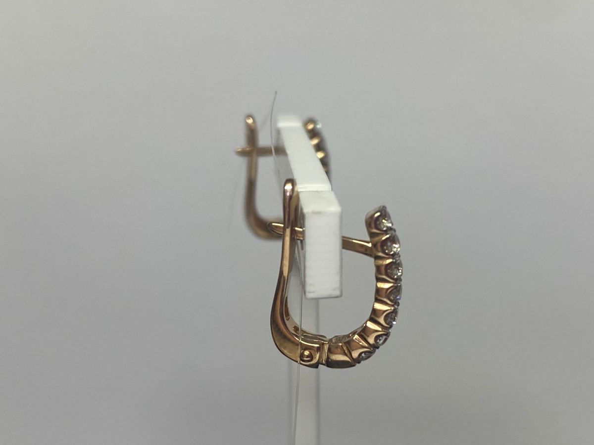 СЕРЬГИ С КАМНЯМИ (Au 585)