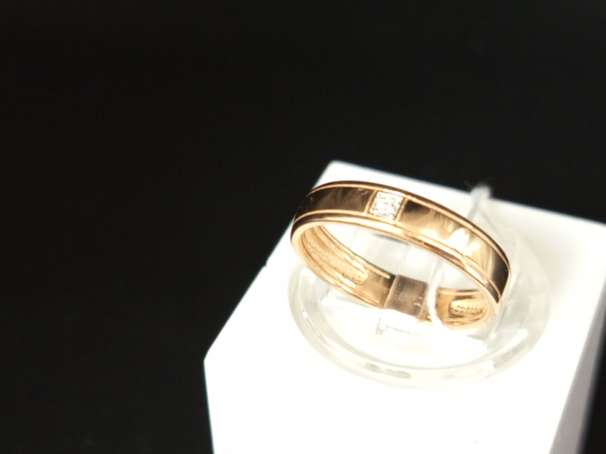 КОЛЬЦО БРИЛЛИАНТ Au 585