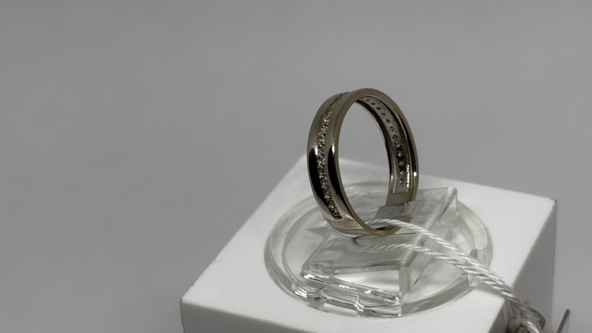 КОЛКМИ585 КОЛЬЦО С КАМНЯМИ (Au 585)