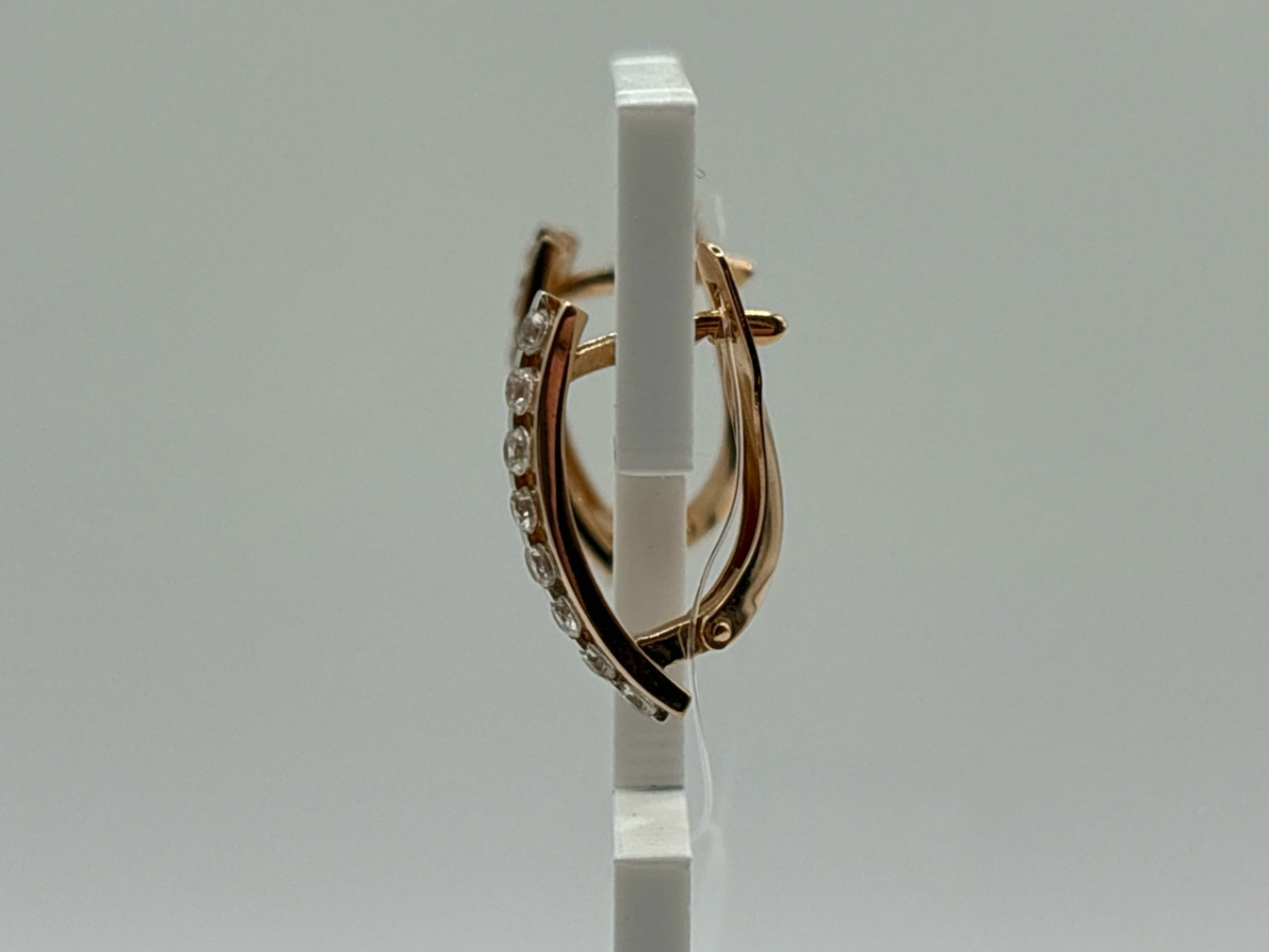 СЕРЬГИ С КАМНЯМИ (Au 585)