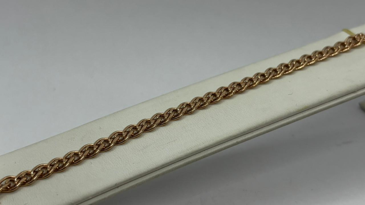 БРАСЛЕТ ПУСТОТЕЛЫЙ Нона (Au 585)