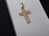 ПОДВЕСКА КРЕСТ без камня (Au 585)