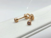 СЕРЬГИ ПУСЕТЫ с камнем (Au 585)