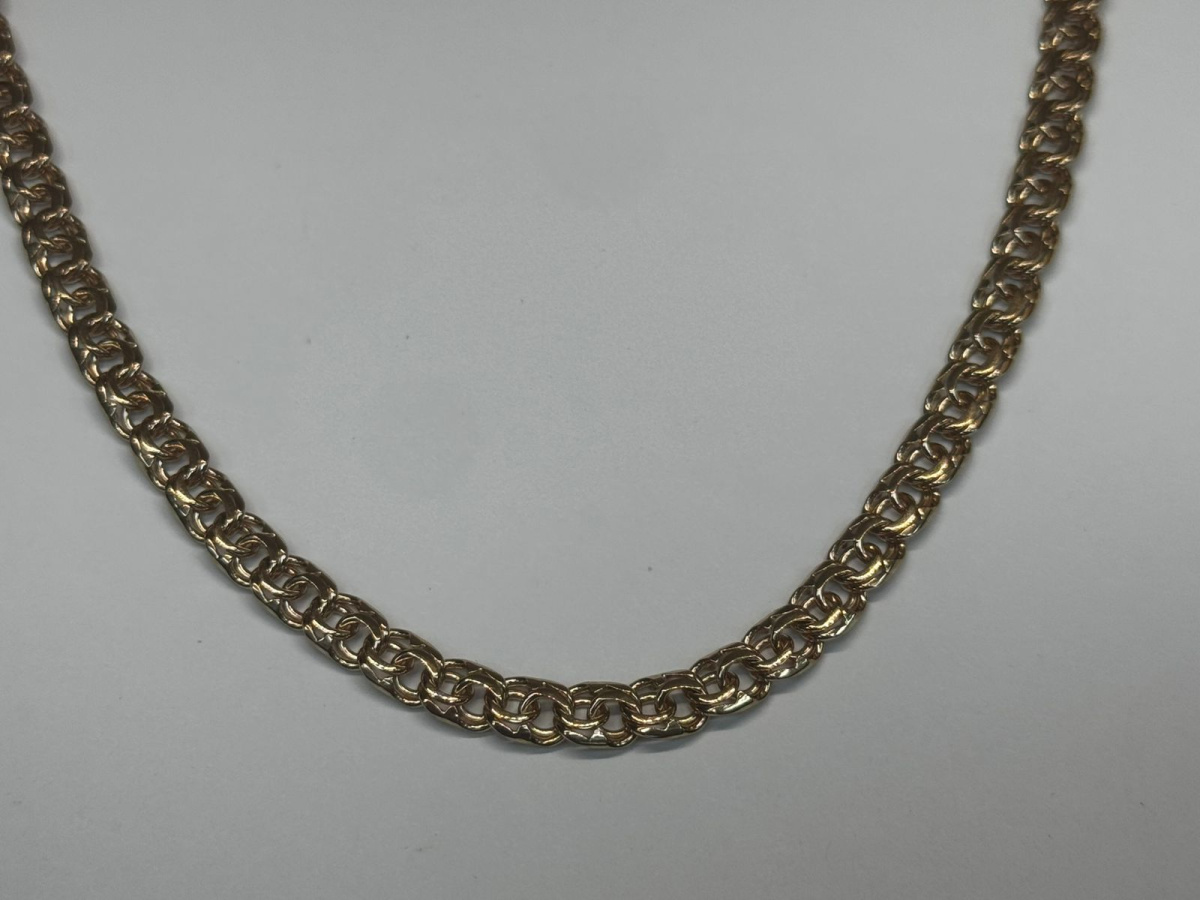 ЦЕПЬ ПОЛНОВЕСНАЯ Бисмарк (Au 585)