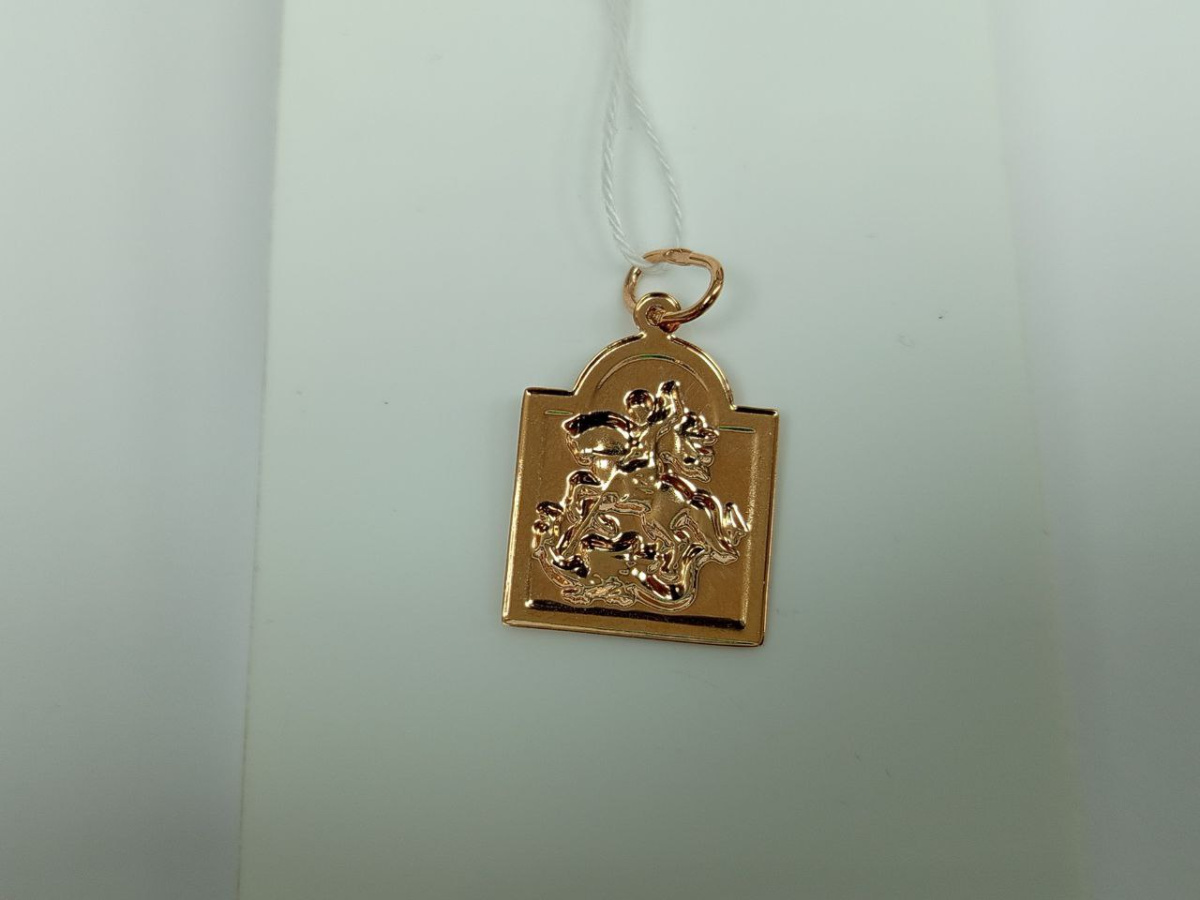 ПОДИБК585 ПОДВЕСКА ИКОНА БЕЗ КАМНЯ (Au 585)