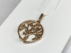 ПОДВЕСКА С КАМНЯМИ (Au 585)