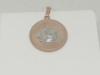 032326 ПОДВЕСКА ЗНАК ЗОДИАКА ТЕЛЕЦ (Au 585)