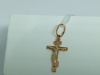 ПОДКБК585 ПОДВЕСКА КРЕСТ БЕЗ КАМНЯ (Au 585)