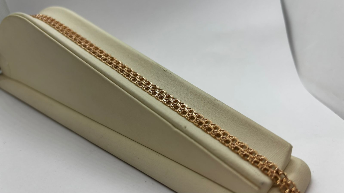 БРАСЛЕТ ПОЛНОВЕСНЫЙ Питон (Au 585)