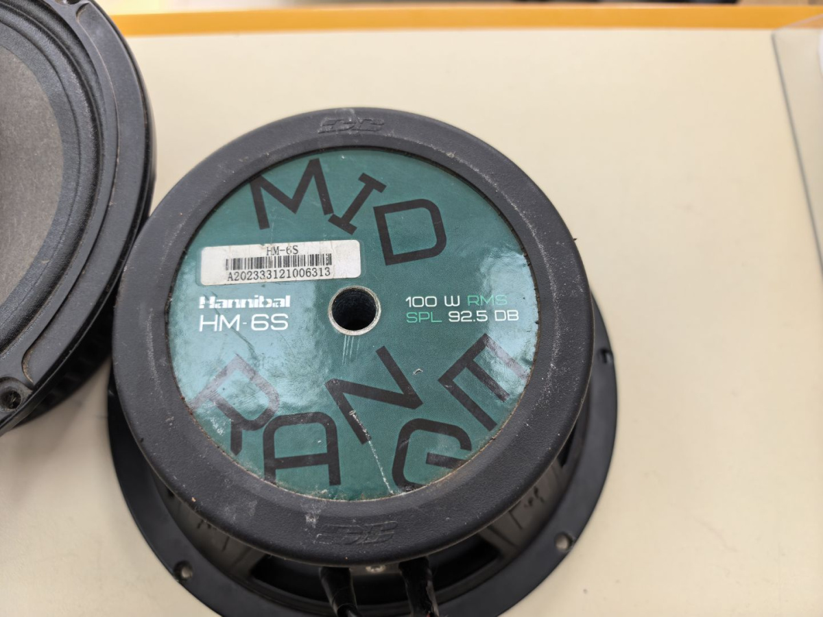 Автоакустика передняя Hannibal HM 6S