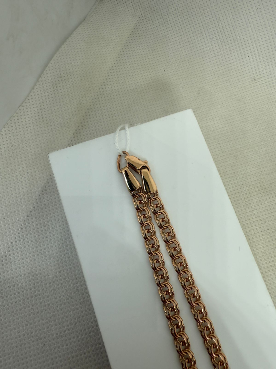 ЦЕПЬ ПОЛНОВЕСНАЯ Бисмарк (Au 585)