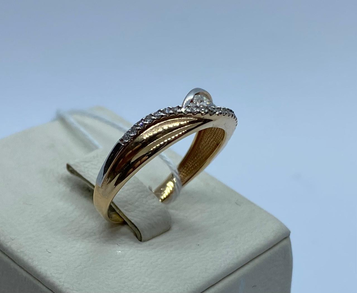 КОЛЬЦО БРИЛЛИАНТ Au 585