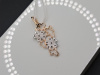 ПОДВЕСКА С КАМНЯМИ (Au 585)
