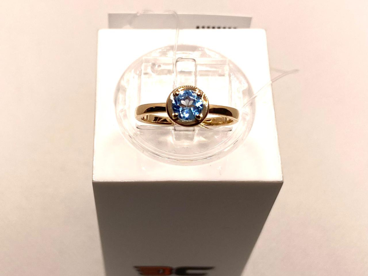 КОЛЬЦО С КАМНЕМ (Au 585)