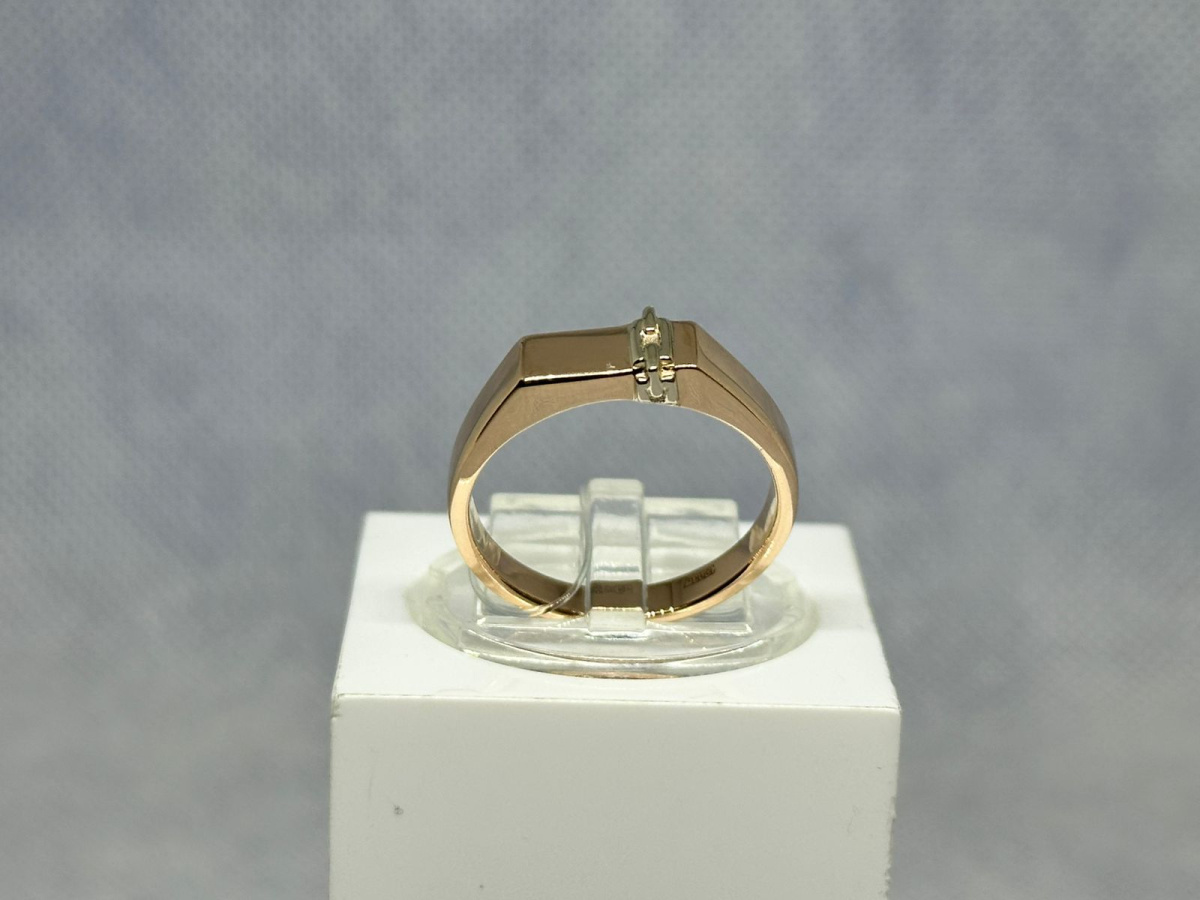 01-0051 КОЛЬЦО ПЕЧАТКА без камня (Au 585)