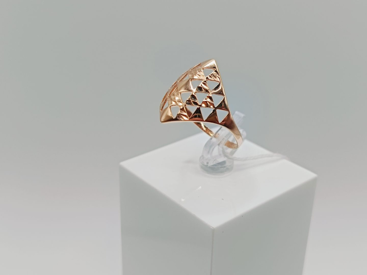 КОЛБКМ585 КОЛЬЦО БЕЗ КАМНЯ (Au 585)