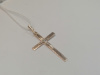 ПОДВЕСКА КРЕСТ БЕЗ КАМНЯ (Au 585)