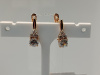 СЕРЬГИ С КАМНЯМИ (Au 585)