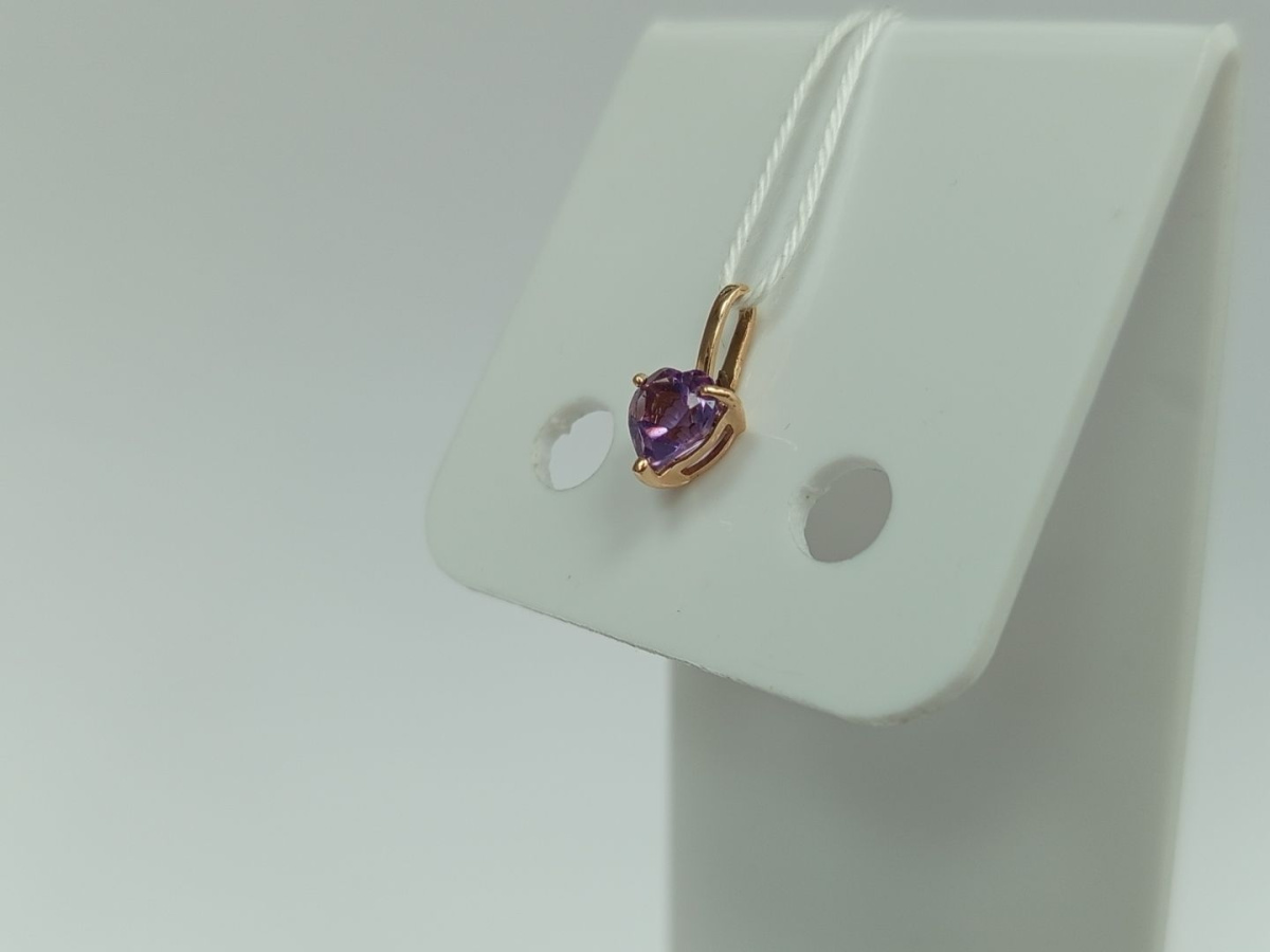 ПОДКМ585 ПОДВЕСКА С КАМНЕМ (Au 585)