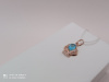 ПОДКМИ585 ПОДВЕСКА С КАМНЯМИ (Au 585)