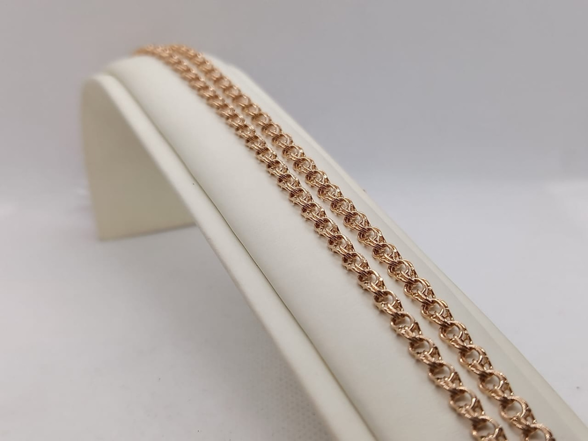 ЦЕПЬ ПОЛНОВЕСНАЯ Бисмарк (Au 585)