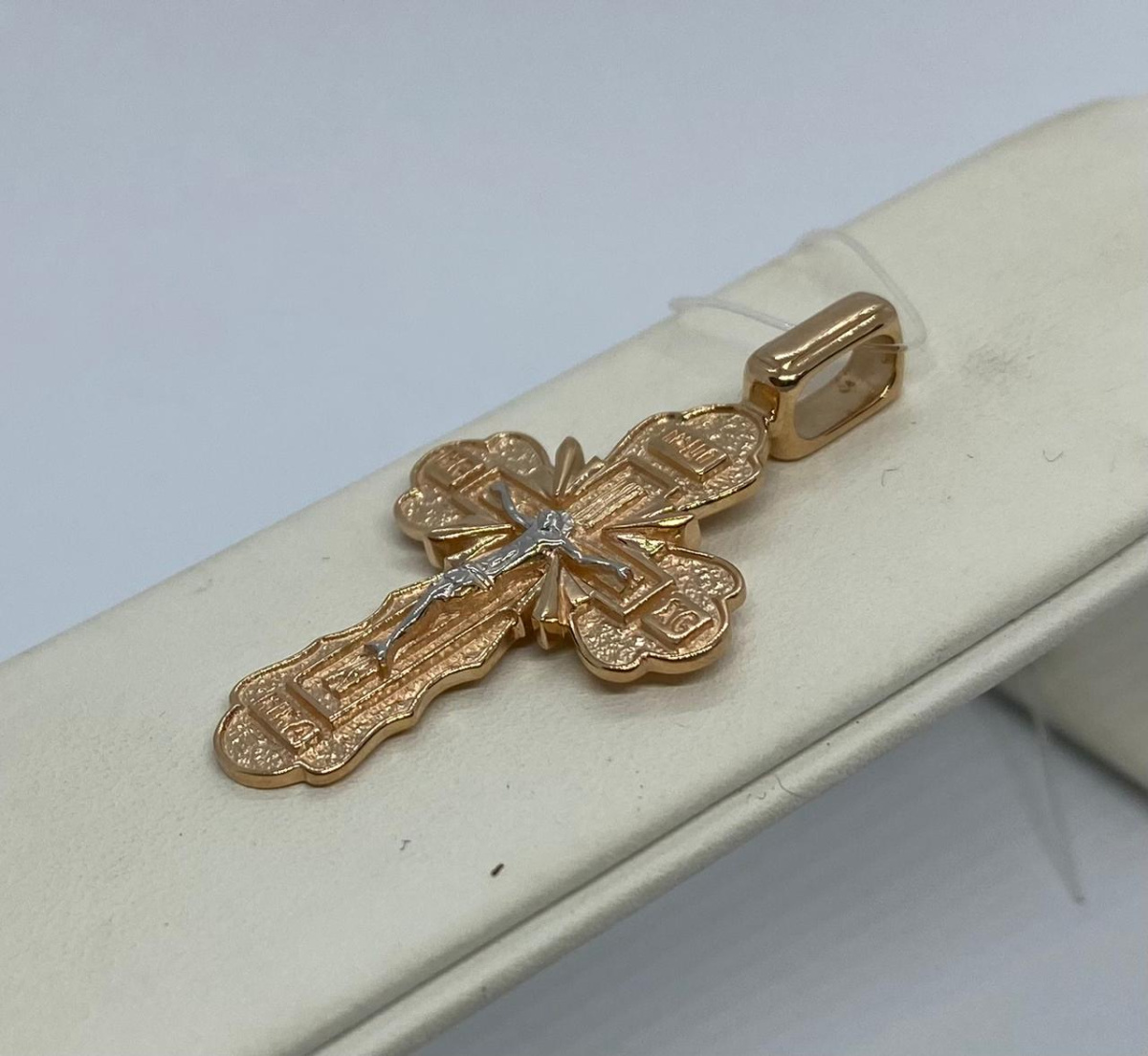 00-63-0028-00 ПОДВЕСКА КРЕСТ без камня (Au 585)