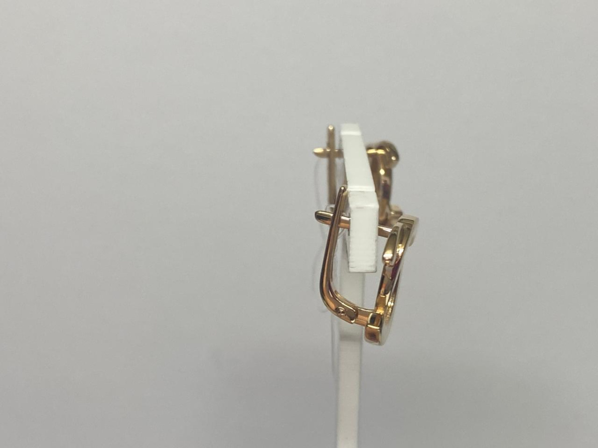 СЕРЬГИ БЕЗ КАМНЯ (Au 585)