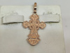 ПОДВЕСКА КРЕСТ БЕЗ КАМНЯ (Au 585)