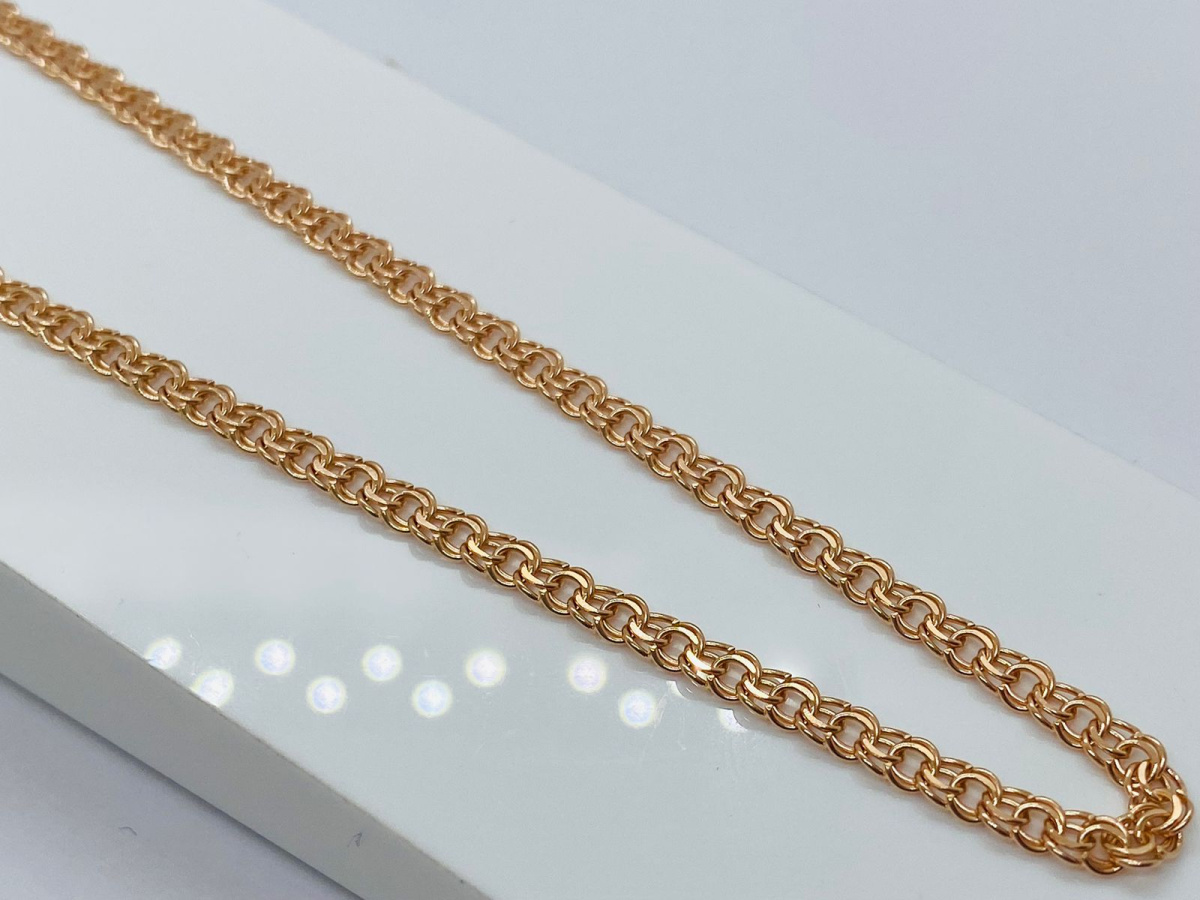 ЦЕПЬ ПОЛНОВЕСНАЯ Бисмарк (Au 585)