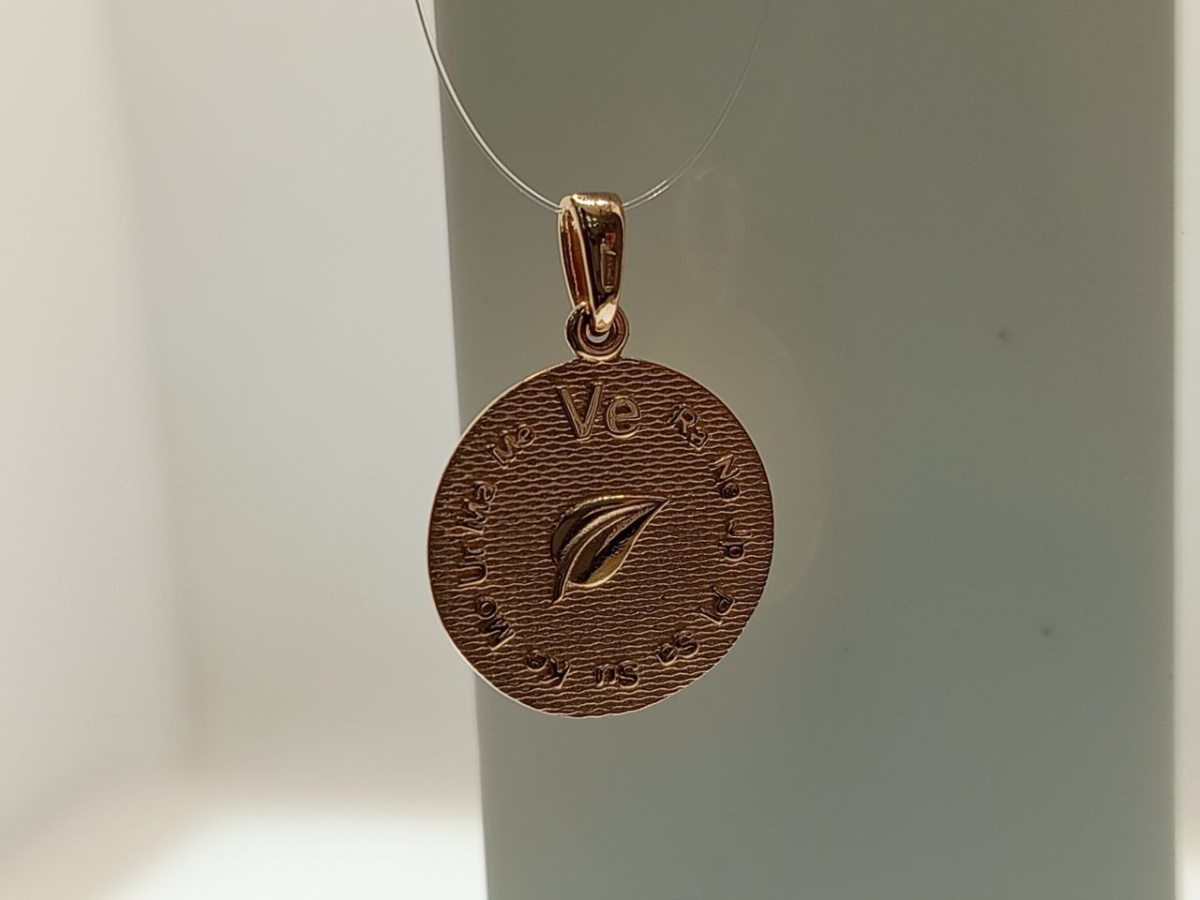 ПОДВЕСКА ЗНАК ЗОДИАКА ТЕЛЕЦ (Au 585)