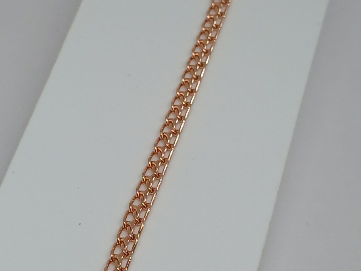 БРАСЛЕТ ПУСТОТЕЛЫЙ Царь (Au 585)