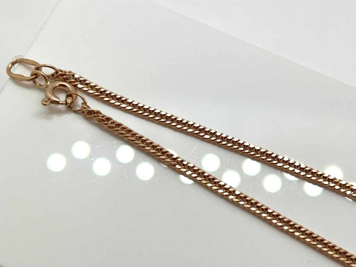 ЦЕПЬ ПУСТОТЕЛАЯ Панцирное (Au 585)