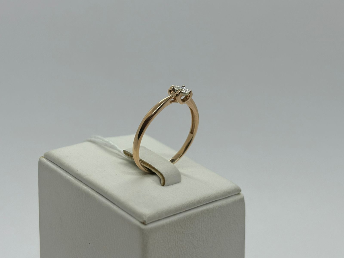 КОЛЬЦО БРИЛЛИАНТ Au 585