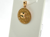 ПОДВЕСКА ЗНАК ЗОДИАКА ВОДОЛЕЙ (Au 585)