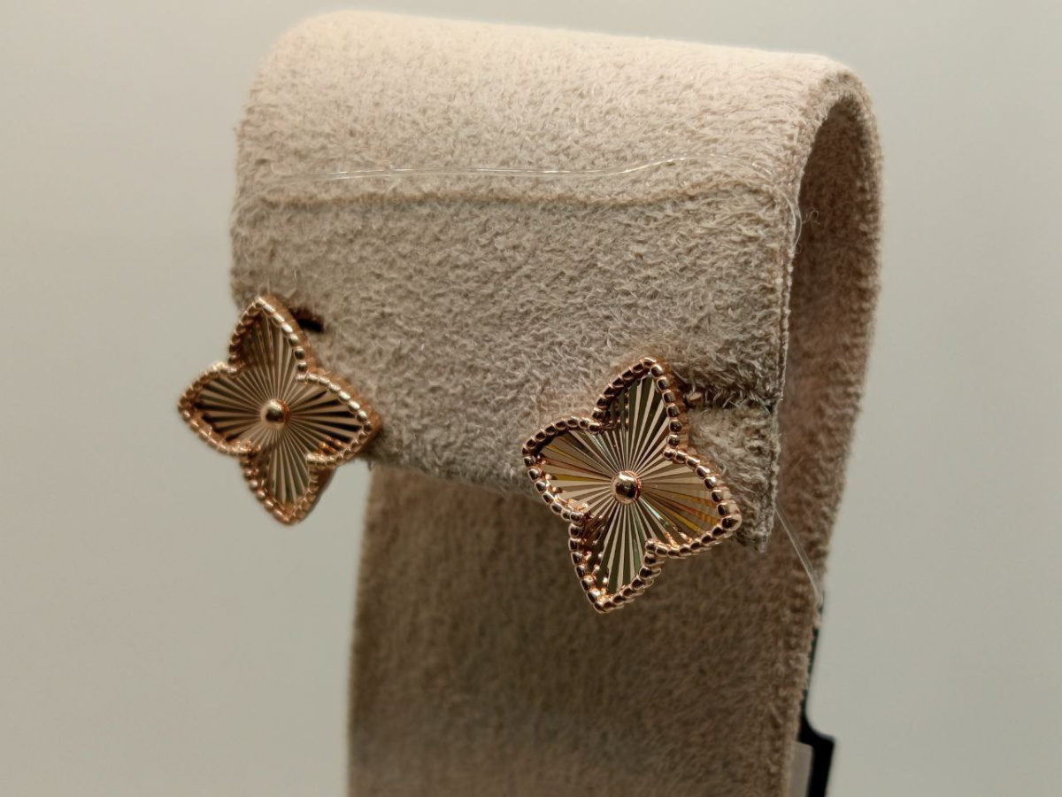 СЕРЬГИ БЕЗ КАМНЯ (Au 585)