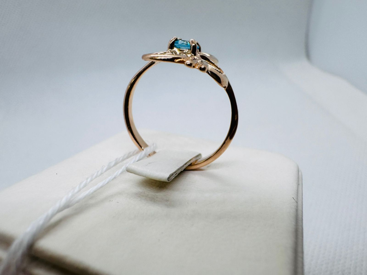 КОЛЬЦО С КАМНЕМ (Au 585)