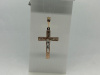 ПОДВЕСКА КРЕСТ без камня (Au 585)