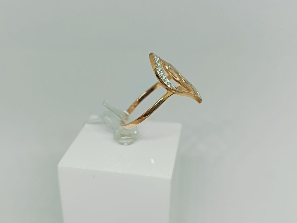 КОЛКМИ585 КОЛЬЦО С КАМНЯМИ (Au 585)