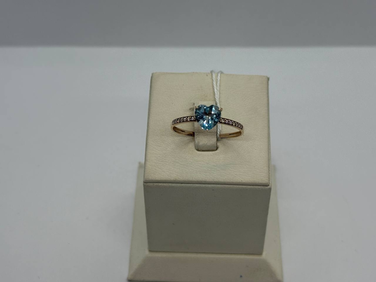 КОЛКМИ585 КОЛЬЦО С КАМНЯМИ (Au 585)