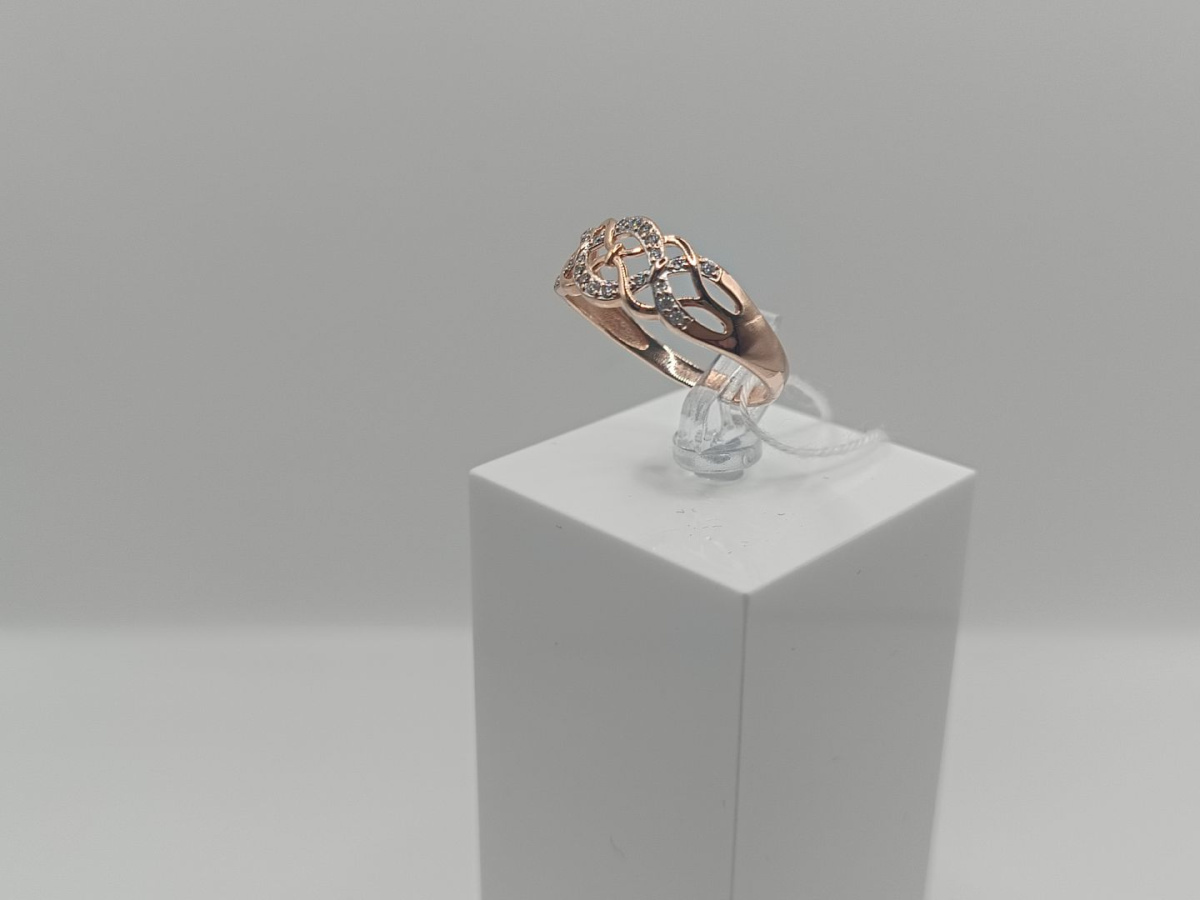 КОЛКМИ585 КОЛЬЦО С КАМНЯМИ (Au 585)