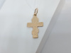 ПОДВЕСКА КРЕСТ без камня (Au 585)