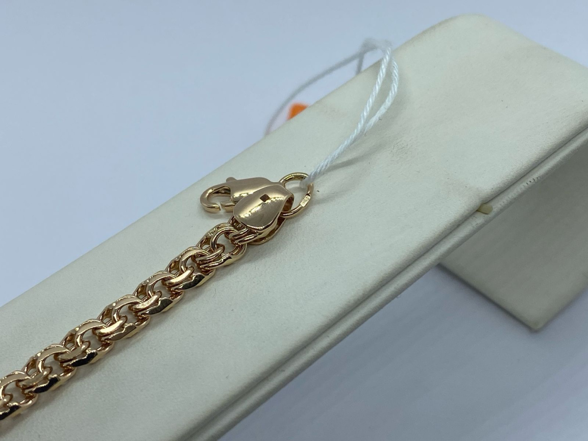 БРАСЛЕТ ПОЛНОВЕСНЫЙ Бисмарк (Au 585)