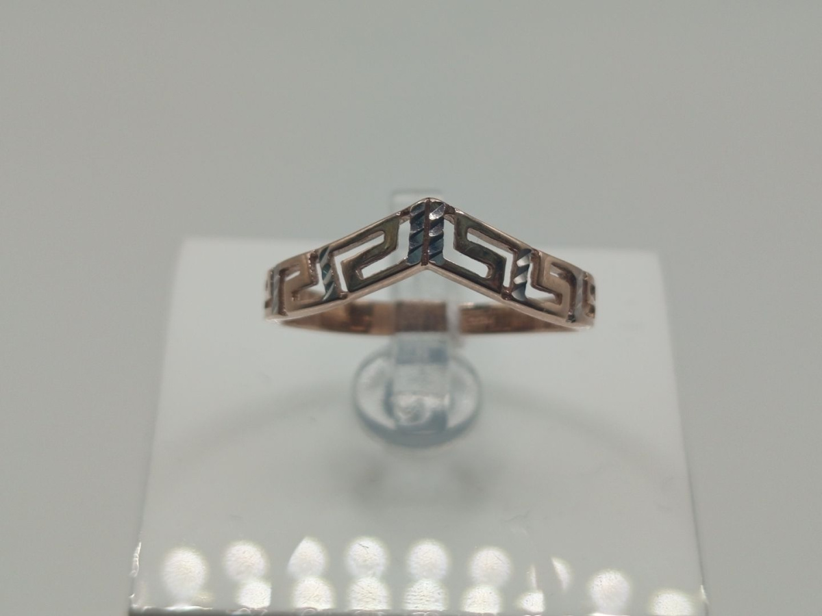 КОЛБКМ585 КОЛЬЦО БЕЗ КАМНЯ (Au 585)