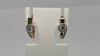 СЕРЬГИ С КАМНЯМИ (Au 585)