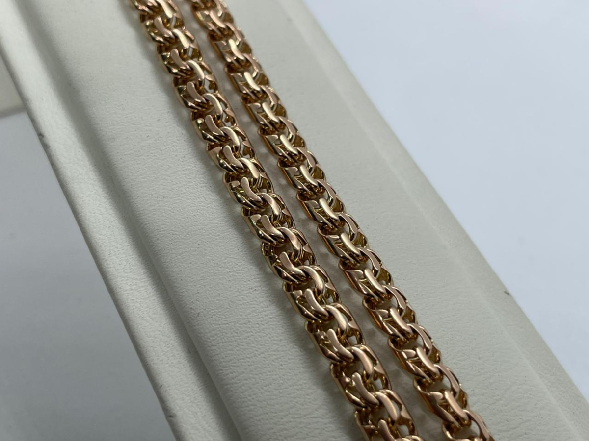 ЦЕПЬ ПОЛНОВЕСНАЯ Бисмарк (Au 585)