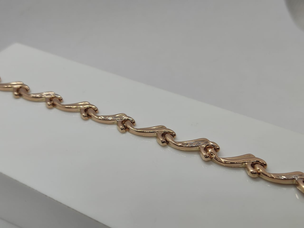 БРАСЛЕТ ПУСТОТЕЛЫЙ Ролекс Au 585