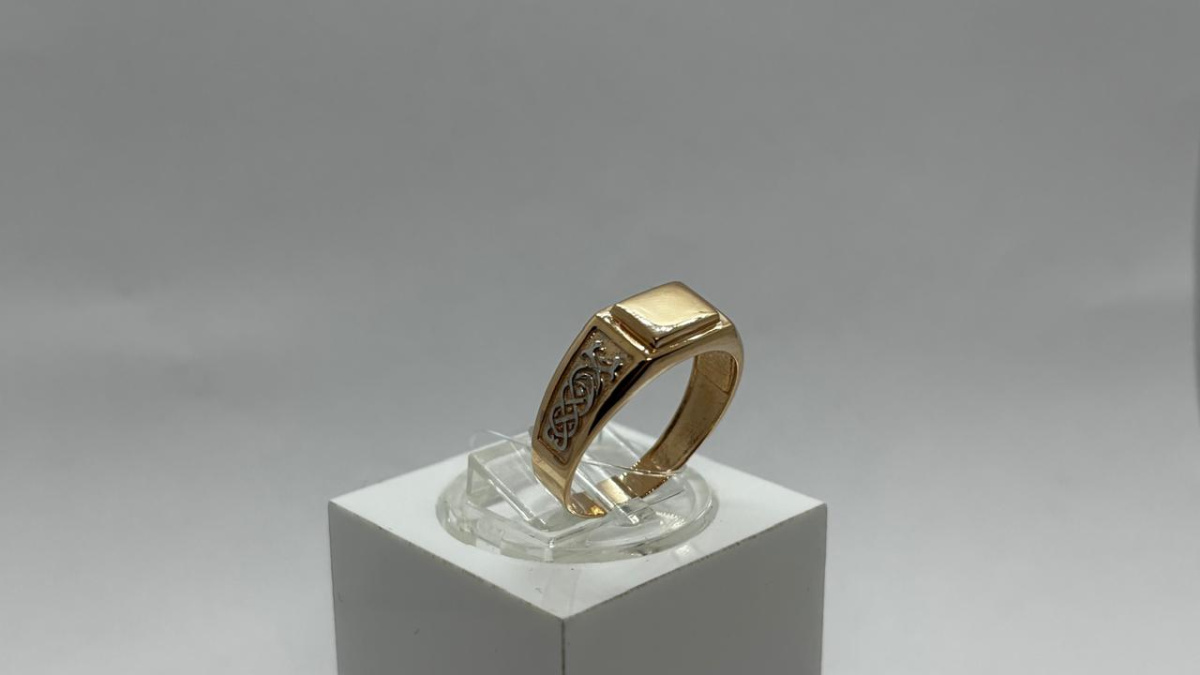 ПЕЧАТКА БЕЗ КАМНЯ (Au 585)