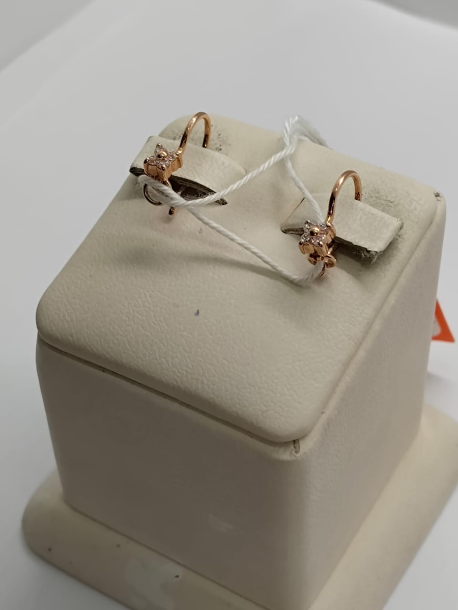 СЕРЬГИ С КАМНЯМИ (Au 585)