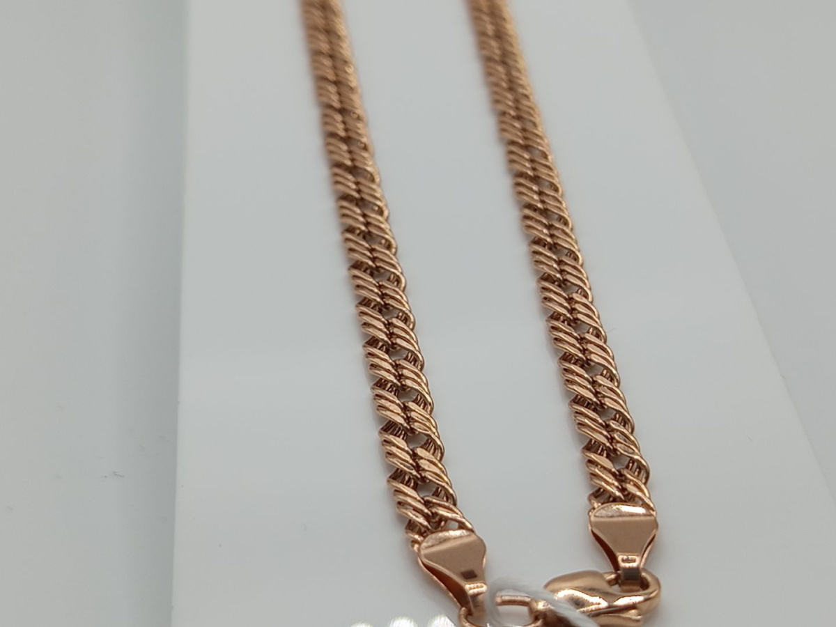 ЦПР3585 ЦЕПЬ ПУСТОТЕЛАЯ Ромб тройной (Au 585)